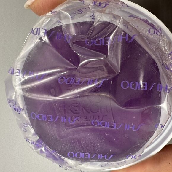 Vintage Shiseido Honey Cake Crystal Purple Translucent Soap New Sealed - Picture 4 of 5